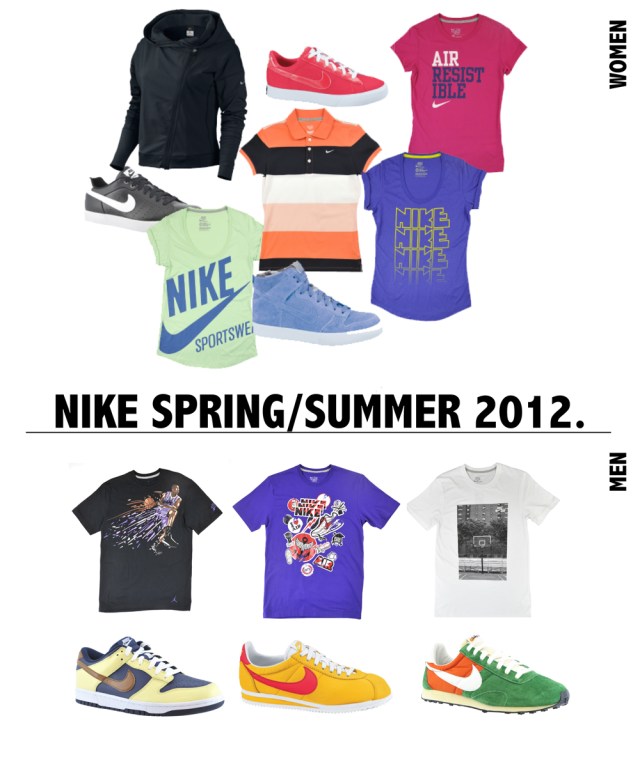 NIKE SPRING SUMMER 2012 COLLECTION