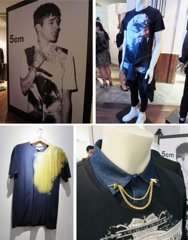5cm menswear at i.t fashion multilabel store press preview