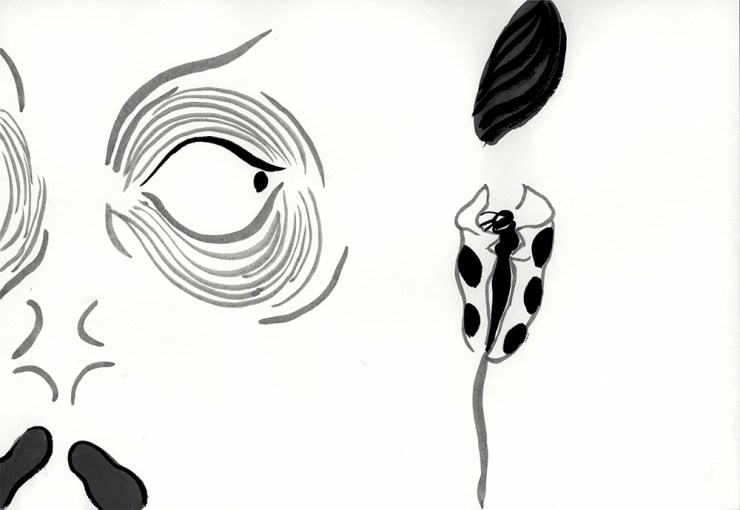 Origin of Species 0466,2013,Painting on Hand-made paper,27x39cm