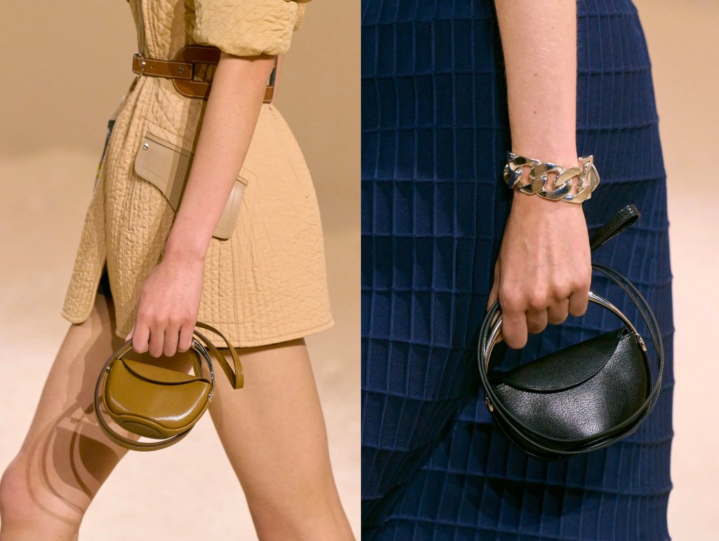 Hermes En Pliste Clutch Spring Summer 2026 Runway Leather Luxury Couture Troopers Vogue Runway